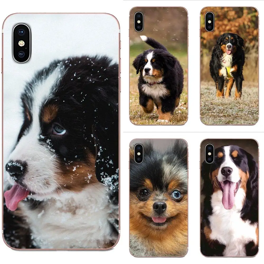 Soft Shell Bernese Mountain Dog Puppy For Sony Xperia Z Z1 Z2 Z3 Z4 Z5 compact Mini M2 M4 M5 T3 E3 E5 XA XA1 XZ Premium | Мобильные