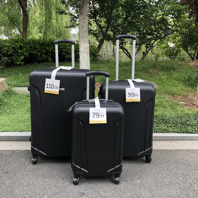 CALUDAN 2" 24" 2" дюймов ABS дешевый багаж на колесиках набор TSA расширяемая тележка дорожная сумка набор с колесиками
