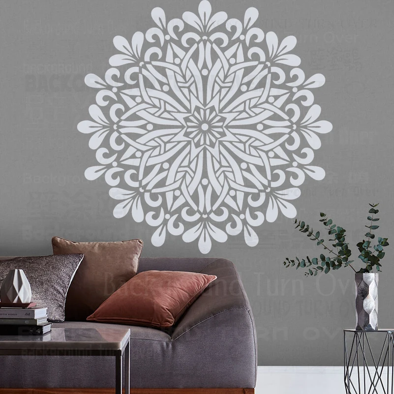 Large Mandala Stencil Template  Mandalas Templates Paint Large - 60cm  100cm Stencil - Aliexpress