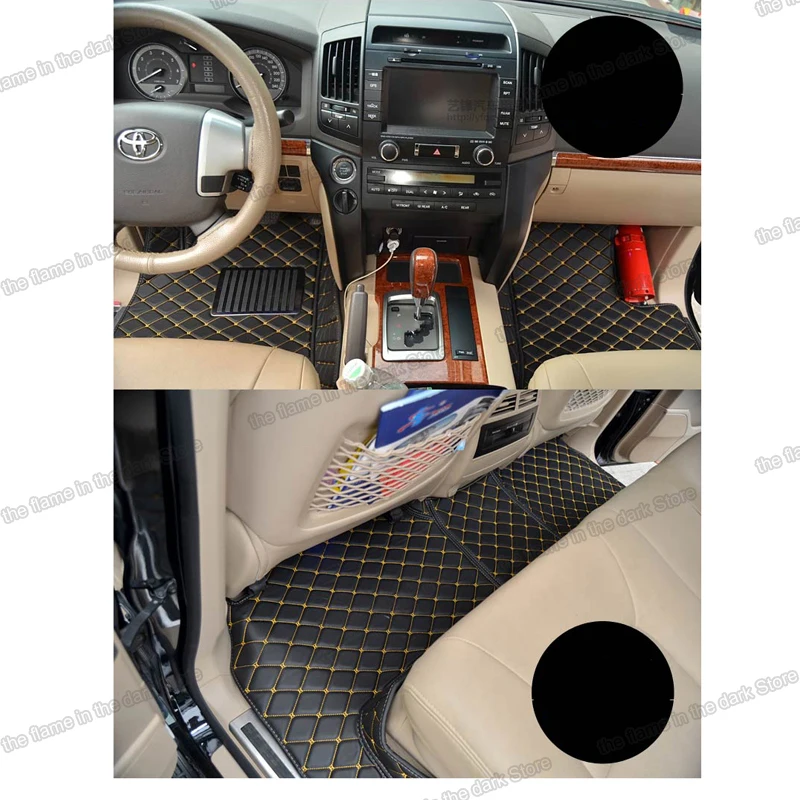 Кожаные автомобильные коврики lsrtw2017 для toyota land cruiser 100 Lexus LX 570 470 lc80 lc200 lc100 1995 2020 2019