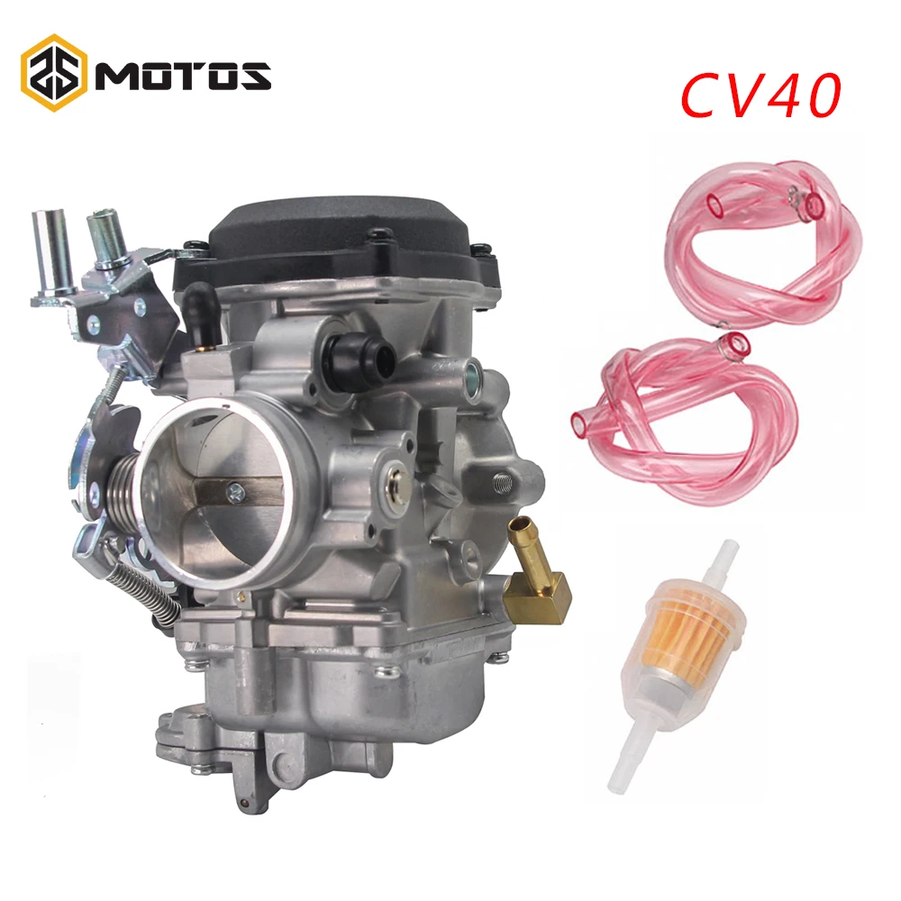 ZS MOTOS CV40 Carburetor for Keihin Harley Davidson Sportster Road King