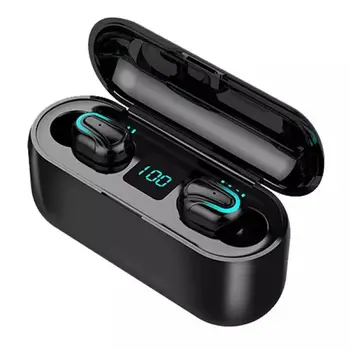 

PJD Q32-1Wireless Earphone Bluetooth V5.0 TWS With Microphone Sport Earbud 8D Stereo Earphone LED Display for Xiaomi iPhone