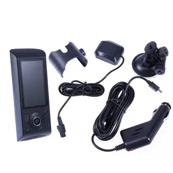 

Full HD Camera Dual Lens Dashboard Camera Car DVR Camcorder Dash Cam Rearview Video Recorder Parking Monitor With GPS G-Sensor