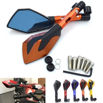 

Universal CNC aluminum motorcycle rearview mirror 8mm 10mm For KTM RC8 RC8R 1290 Super Duke R 990 SuperDuke 690 Duke