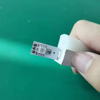 

ws2811 5050 RGB Light Silicon 1225/1023 DC12V Flexible Led Strip silicon frosted Neon Tape use Rubber Tube Outdoor