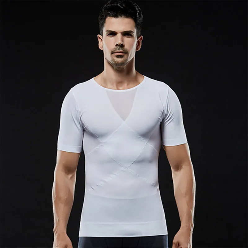 Men's Chest Compression Shaper And Tummy Trimmer Slimming
