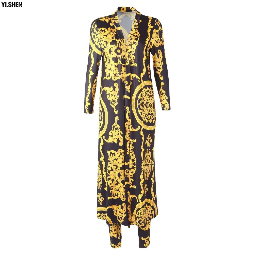 African Dresses for Women Dashiki Plus Size Two Piece Set Print Clothes Ankara Long Dress Suit Bazin Robe Africaine Femme 2019 01
