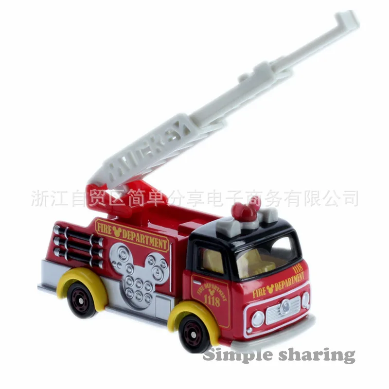 

Tomy TOMICA Alloy Car Model GIRL'S Toy Dm-17 Mickey Firefighting Ladder 835035