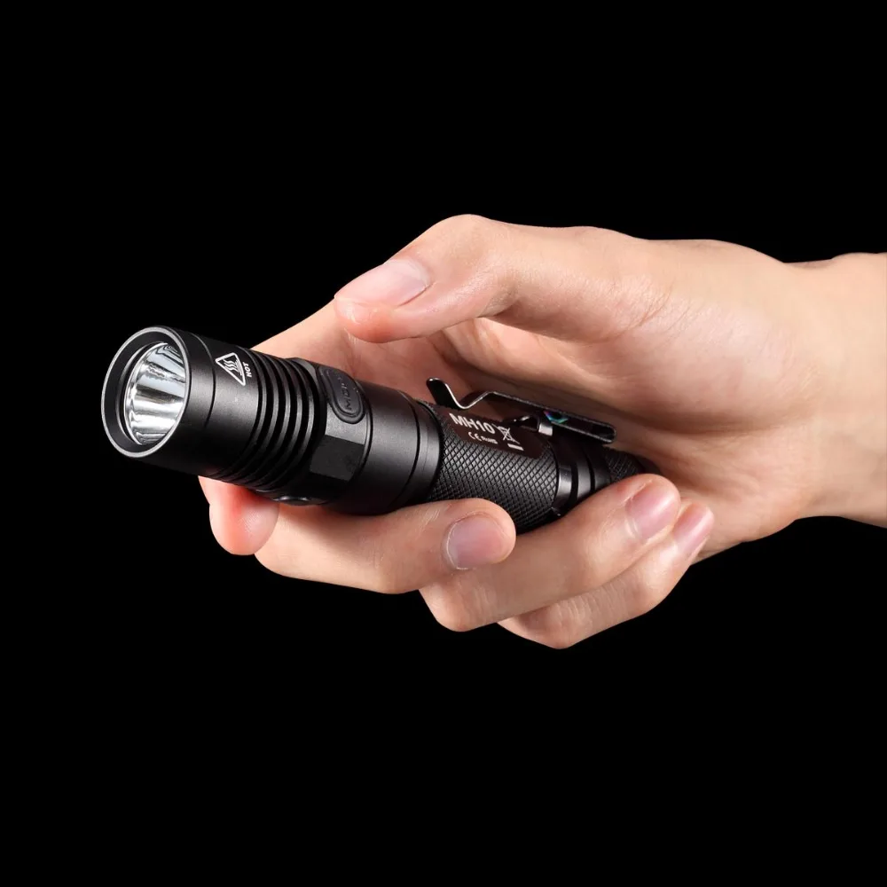 Nitecore MH10 тактический флэш светильник Cree XM L2 1000 Люмен usb зарядка поиск поход ручной +