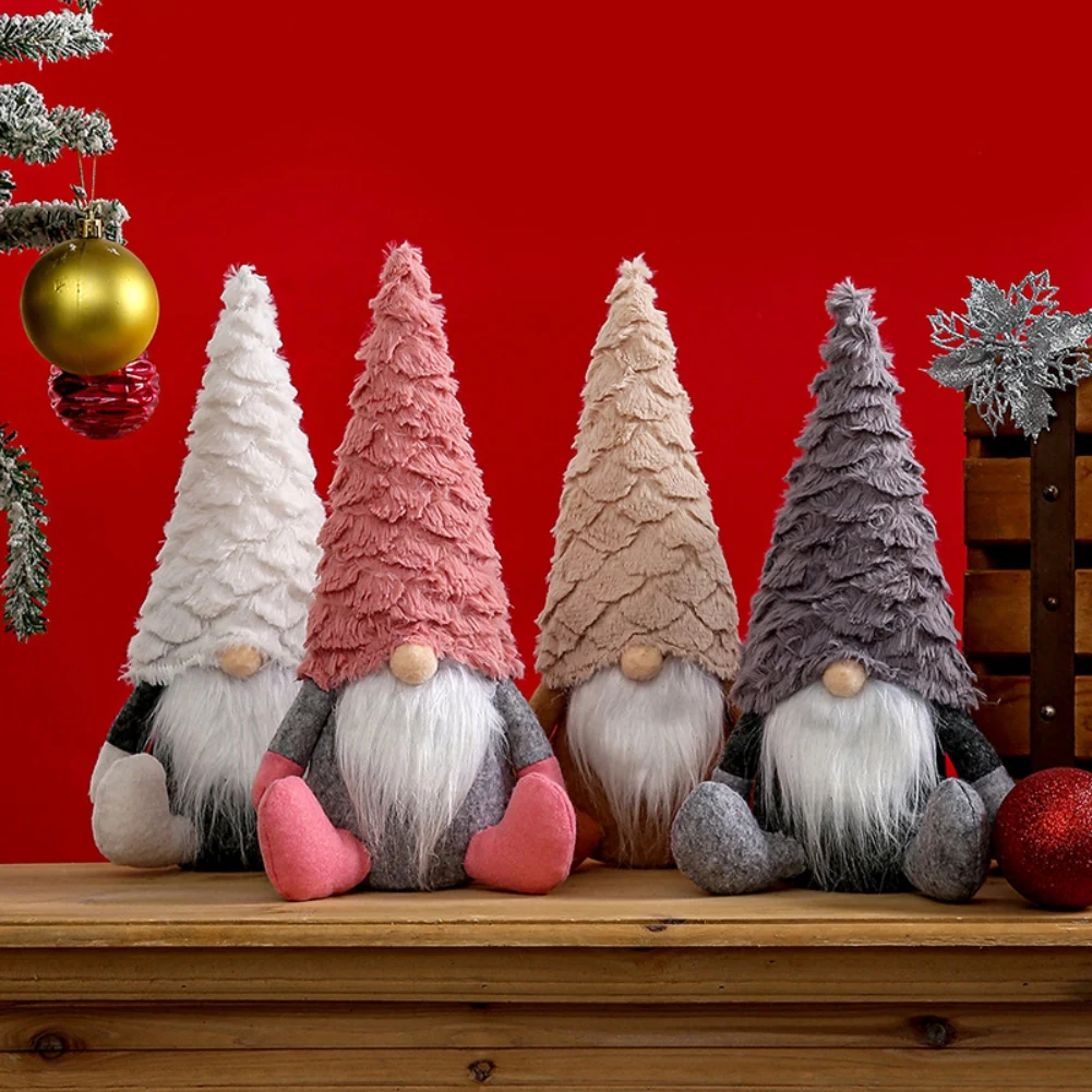 Рождественские плюшевые гномы Tomte украшения ручной работы шведская фигурка