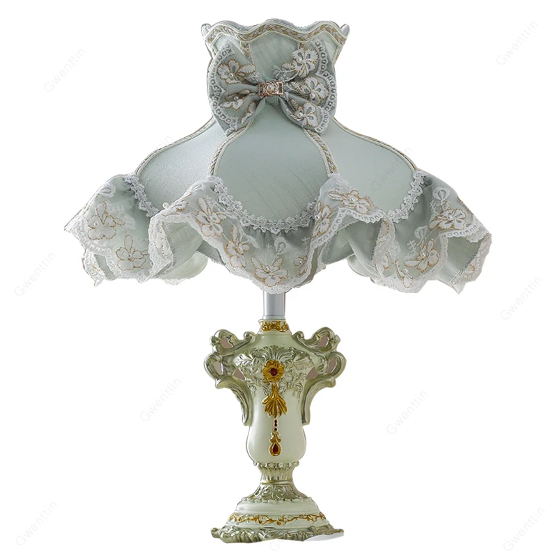 Корейские романтические настольные лампы для спальни прикроватная лампа