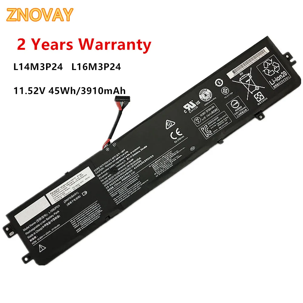 Аккумулятор для ноутбука Lenovo Ideapad Xiaoxin 11 52 в 45 Вт/ч L14M3P24 подходит 700 R720 Y700-14ISK L14S3P24
