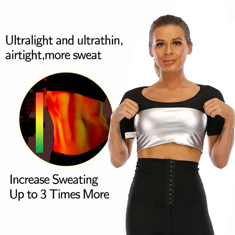 leonisa shapewear Women Sauna Shaper Tops Long Sleeve Thermo Sweat Shapewear Slimming Zipper Waist Trainer Corset Gym Fitness Hot Workout Shirt backless shapewear