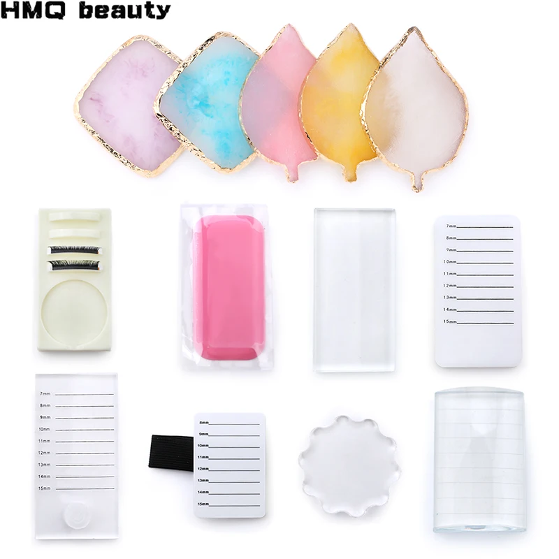 Lashes-Holder Extension Pallet Essential-Tool False-Eyelashes Stand-Pad with Tick-Mark