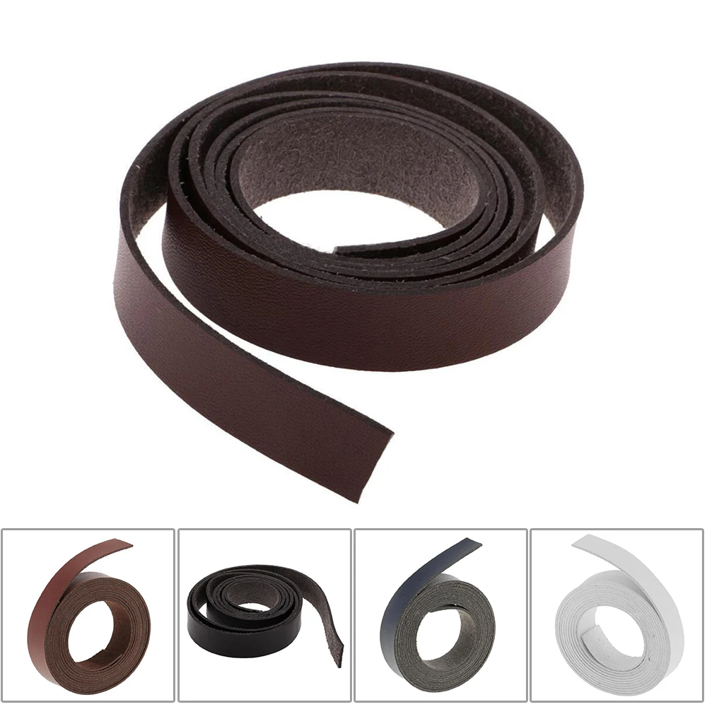2M PU Leather Strap Handmade Bag Handle Belt Lace Decoration DIY Craft Accessory