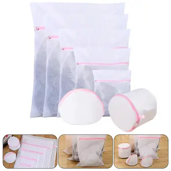 

SONGLI laundry bags set home thickening care bag for dirty clothes family washing machinesDouble Layer Fine Mesh Bra Bag