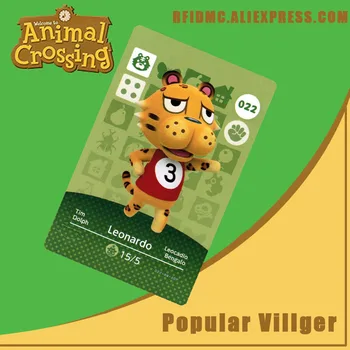 

022 Leonardo Animal Crossing Card Amiibo for New Horizons