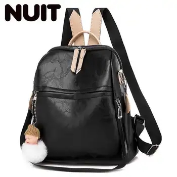 

Both Shoulders Package Woman 2019 Western Style Trend Joker Exceed Fire Travel Soft Leather Quality Will Capacity Backpack