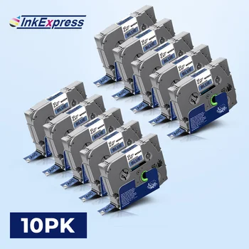 

10PK TZe 531 Tape For Brother TZe-531 tze531 Label Tape Laminated TZe Tape 12mm For Brother PT-E110 PT-H100P Label Maker Tze231