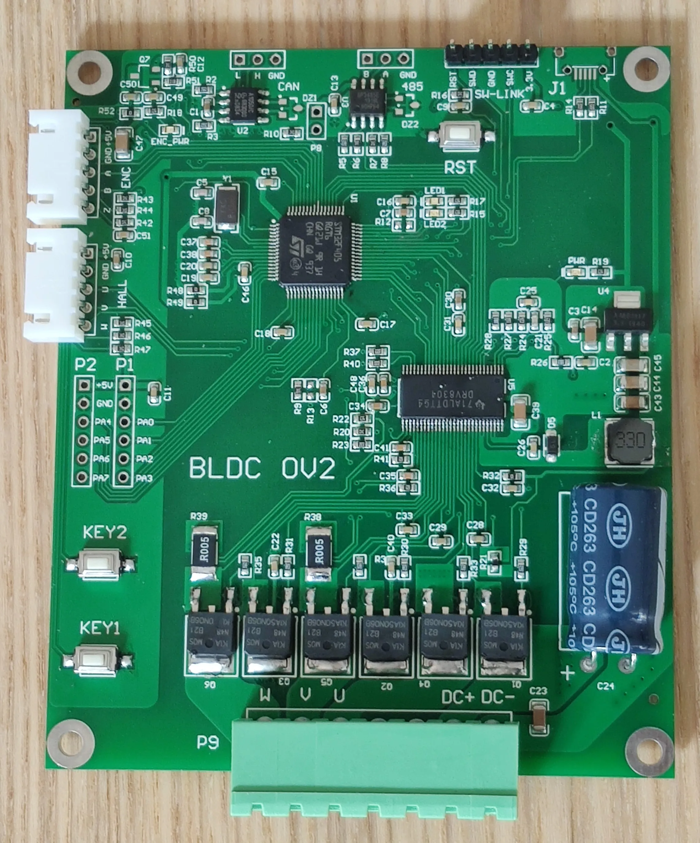 Плата разработки серводвигателя STM32 BLDC PMSM кодировщик векторное управление DRV8301
