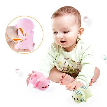 

10Pcs Baby Rattles Toys Teether Music Hand Shake Bed Bell Newborns Plastic Animal Educational Toys 0-12 Months