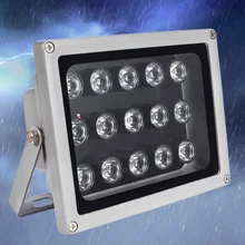 940nm DC12V 15 шт. большой мощности ИК светодиоды ночного видения инфракрасного освещения CCTV заполняющий светильник для камер безопасности оборудования