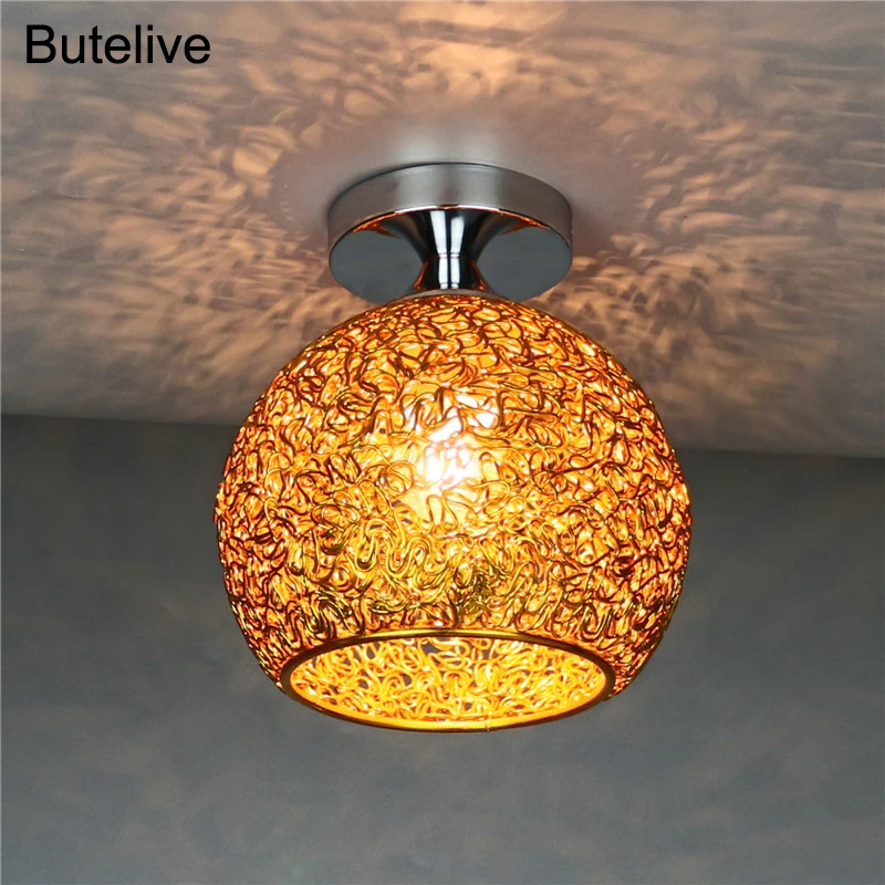 Led Ceiling Lights Modern Lamp Industrial Plafond Light Living Room Bedroom Corridor Porch Balcony Kitchen Bar E27 | Лампы и освещение