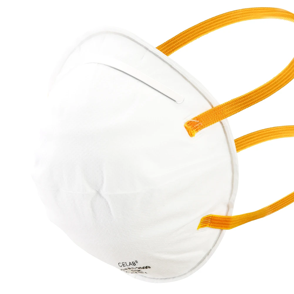 

50PCS FFP2 Respirator Cup Shape Anti Dust Safety Protective Face Mask Dustproof Mouth Nose Cover Mask ffp2 mascarilla