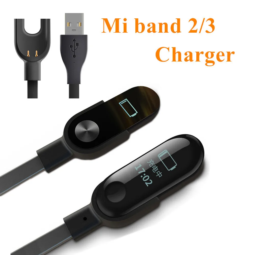 Кабель адаптер для зарядного устройства Xiaomi Mi Band 5 4 Miband 3 2 зарядный USB кабель смарт