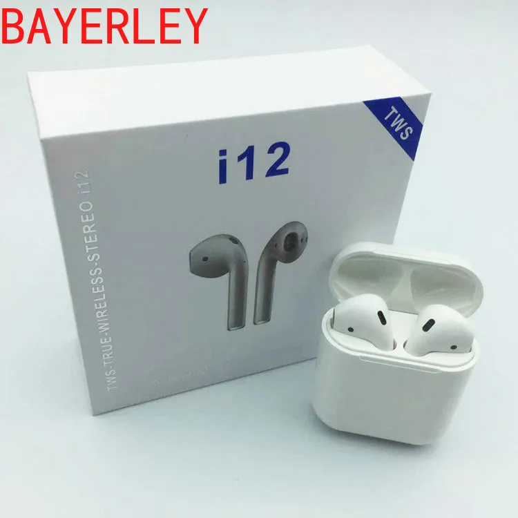 Новинка i12 Bluetooth 5 0 беспроводной наушники TWS bluetooth гарнитура с зарядным
