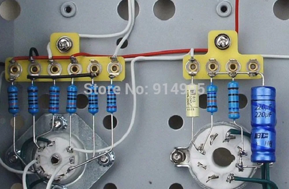 PAPRI 10 шт. HIFI DIY Project 4 стоек FR4 тег полоса плата револьверная терминал проушиная для