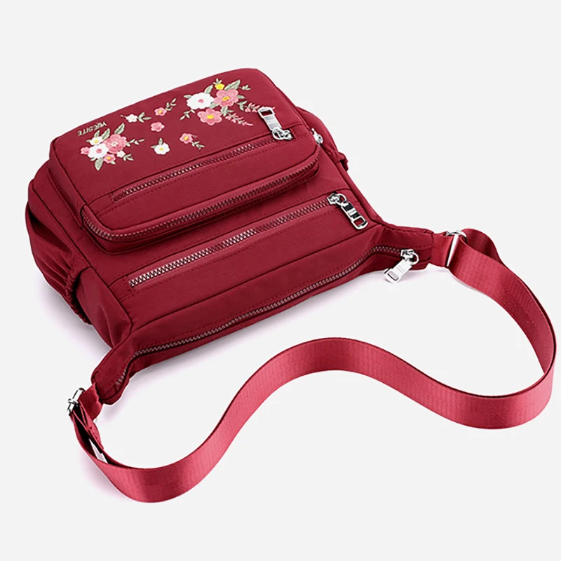 Mummy bag embroidery Shoulder Bags Leisure bags maternity diaper bags Handbag outdoor baby care tote BXY095