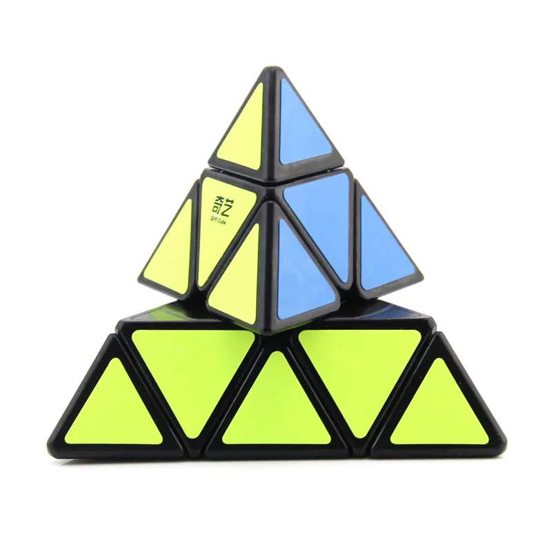 

XMD Rubik's Cube Qiming a Pyramid Rubik's Cube 3-Order Triangular Rubik's Cube Educational Children Beginner Toy