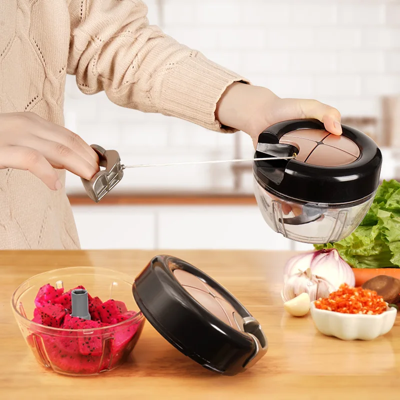 Food Chopper Vegetable Cutter Onion Shredder Slicers Ginger Grinder Meat Mincer Food Processor Kitchen Gadgets