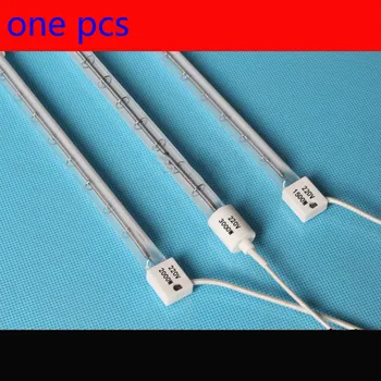 

Heating tube 220v Blowing machine blister machine half-plated white heating tube Infrared heating tube 400V/2500W