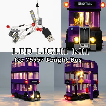 

LED Light Kit for 75957 Knight Bus DIY Decorative Light MOC Building Block LED USB Interface