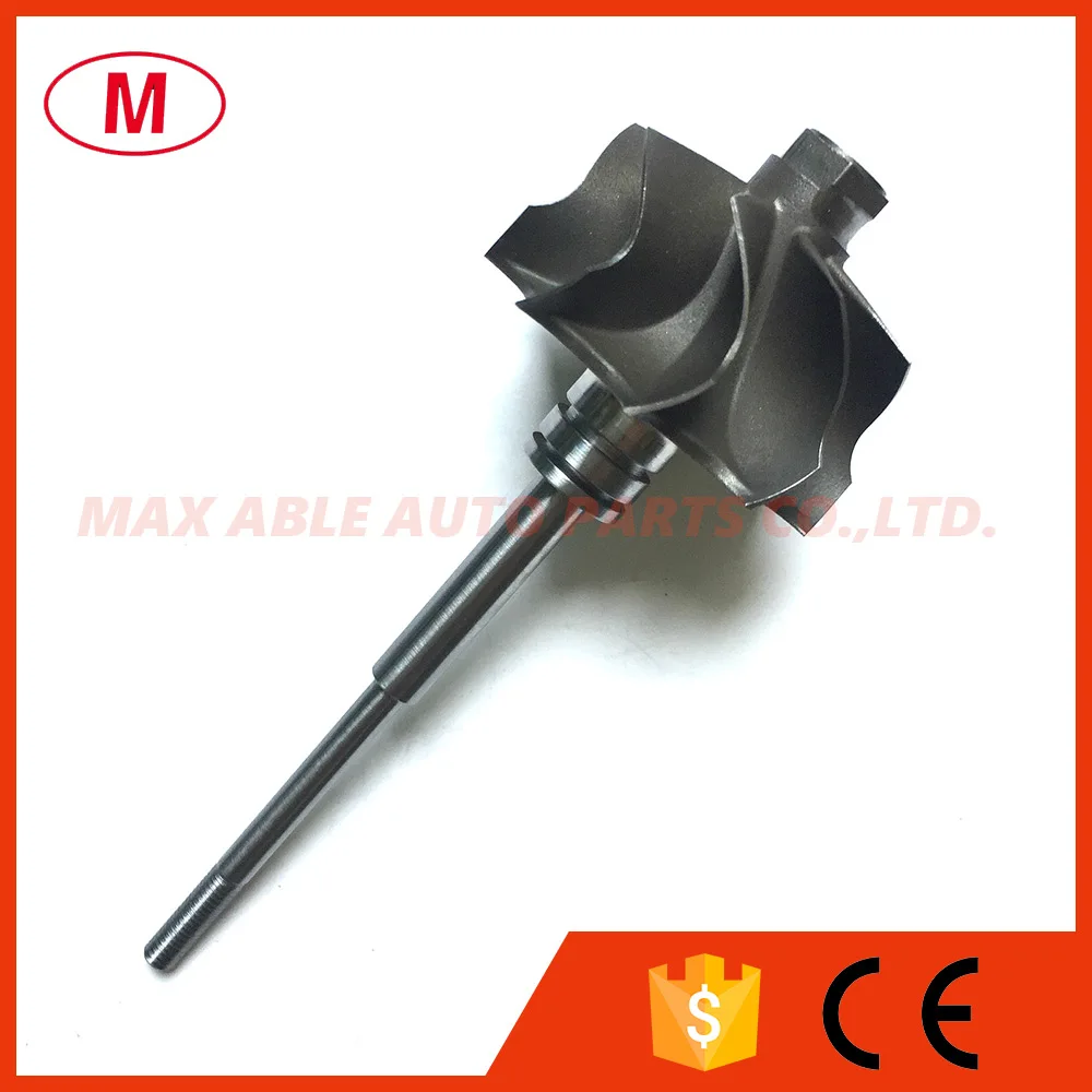 TD03 35.00/40.00mm 9 blades Turbo turbine shaft &wheel/turbine wheel/Turbine shaft/for turbocharger cartridge/CHRA/Core