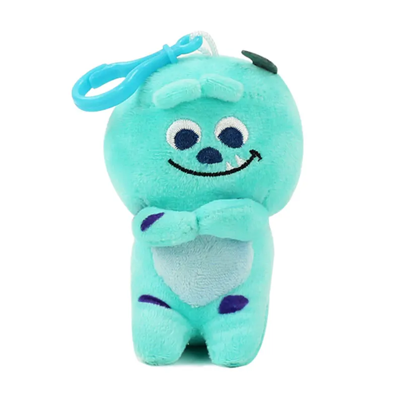 8-12 см James P Sullivan Mike Wazowski Mr Q Mike One eye Sulley Alien Pink Bear Плюшевые игрушки, брелок, Мультяшные подвески, подарок для ребенка - Цвет: F 10cm