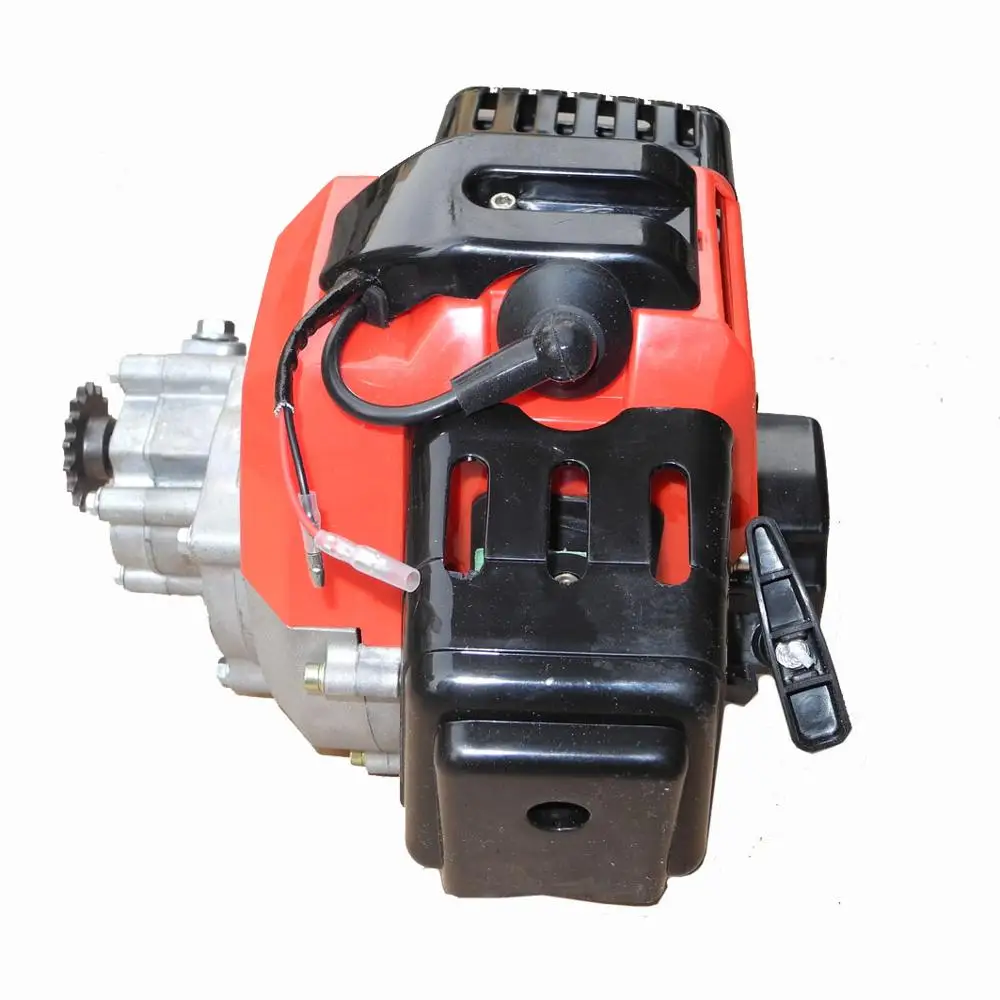 1E44-5 49cc 2 stroke engine with gearbox for mini dirt bike,Pocket bike,Mini atv parts