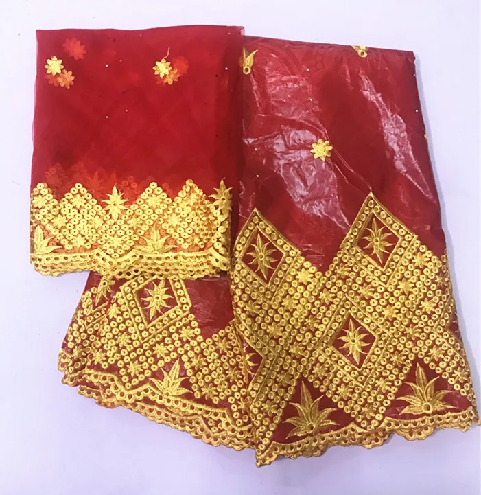 Getzner дизайн в африканском стиле фут ткань Африканская bazin Lace с вышивкой и камнями парча в Гвинейском стиле