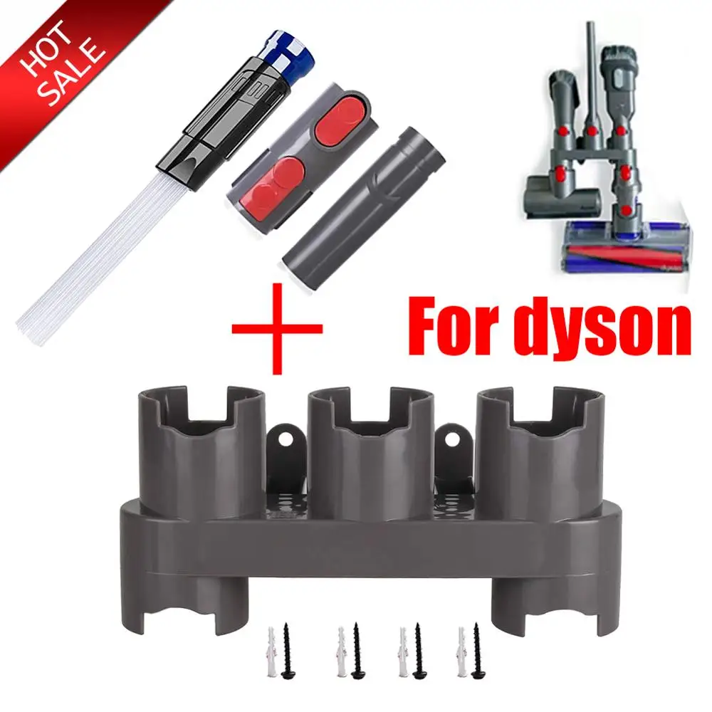 Кронштейн для хранения, держатель для Dyson V7 V8 V10, запчасти для абсолютного пылесоса, щетка, подставка, инструмент, насадка, база, доки, станция, аксессуары - Цвет: Nozzle holder