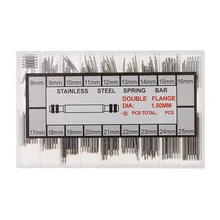 Ремешок для часов из нержавеющей стали пружина бар штырьки для соединения ремешков для часовщика часы ремонт инструмент части Аксессуары