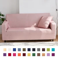 Elastic Sofa Covers Red/Green/Purple/Grey Stretch Couch Covers for Sofas Slipcovers 1/2/3/4 Seater Furniture Protector Cover 1