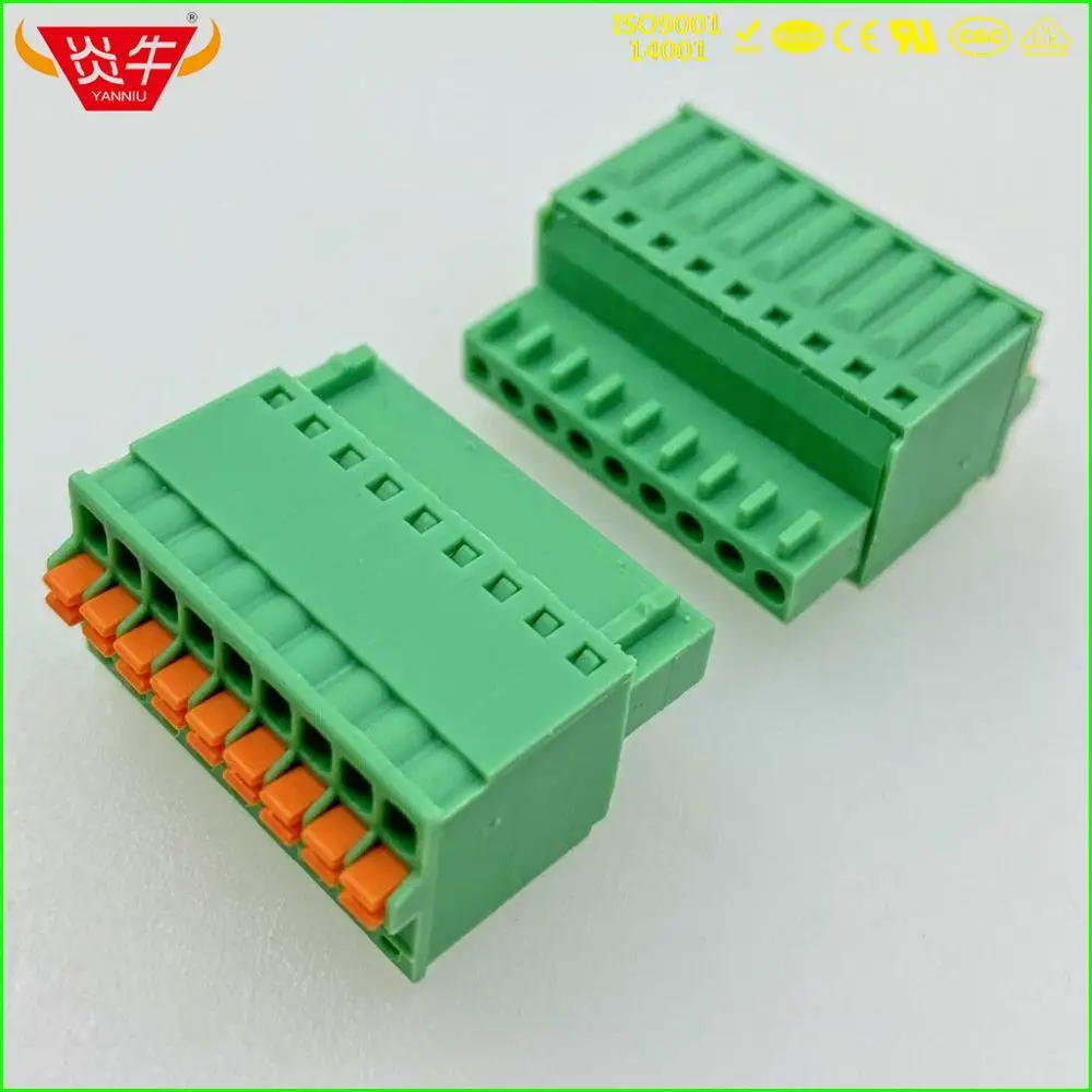 KF2EDGKD 2,5 2P~ 12P PCB вставные клеммные блоки 15EDGKD 2,5 мм 2PIN~ 12PIN FK-MC 0,5/2-ST-2, 5 1881325 PHOENIX