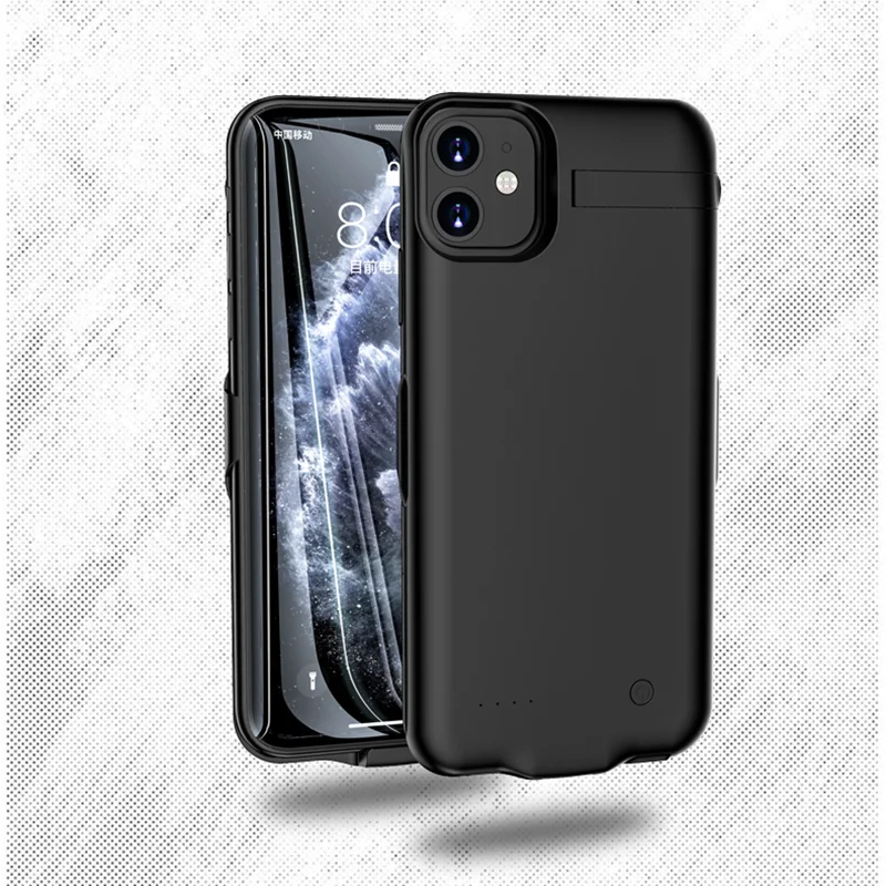 iPhone 11 Pro Max чехол резервного питания для iPhone 11 Расширенный чехол для аккумулятора телефона для iPhone 11Pro чехол для зарядного устройства