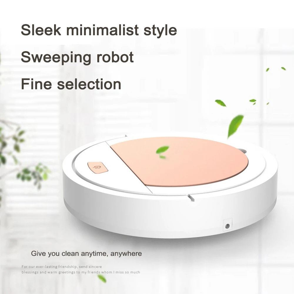 

Vacuum Cleaner Robot Sweep One-button Start Wet Mop Automatic Recharge for Pet Hair and Hard Floor Powerful Suction