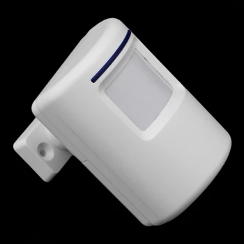 

Wireless Infrared Motion Sensor Door Security Bell Alarm Chime EU/US Plug D08B