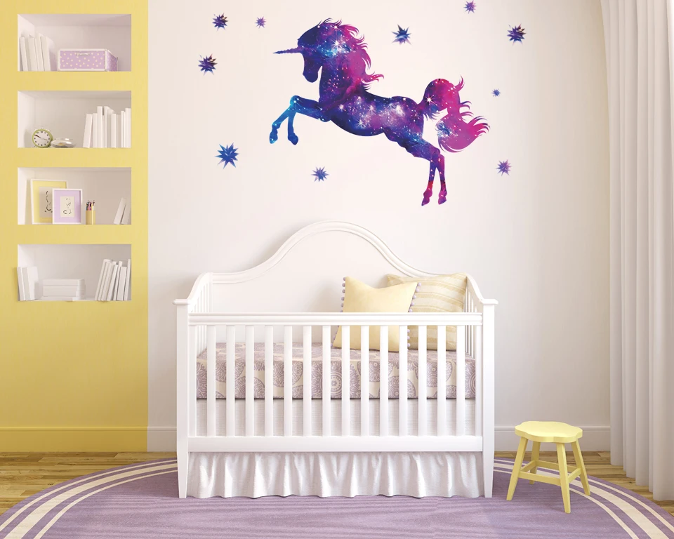 Unicorn Wall Stickers For GIrl Room