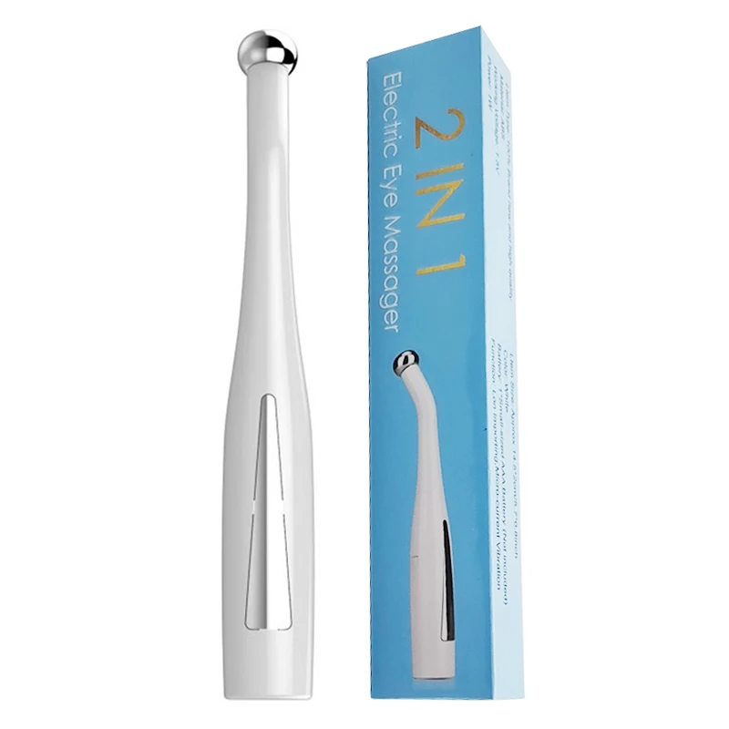 

Electric 2 In 1 Eye Massager Anti Aging Wrinkle Eye Patch Relief Micro-Current Massage Negative Ion Importing Eyes Care Device