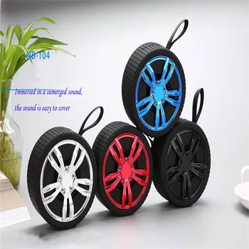 

Creative explosions car tire shape Bluetooth speaker wireless computer mobile phone speaker radio Bluetooth audio